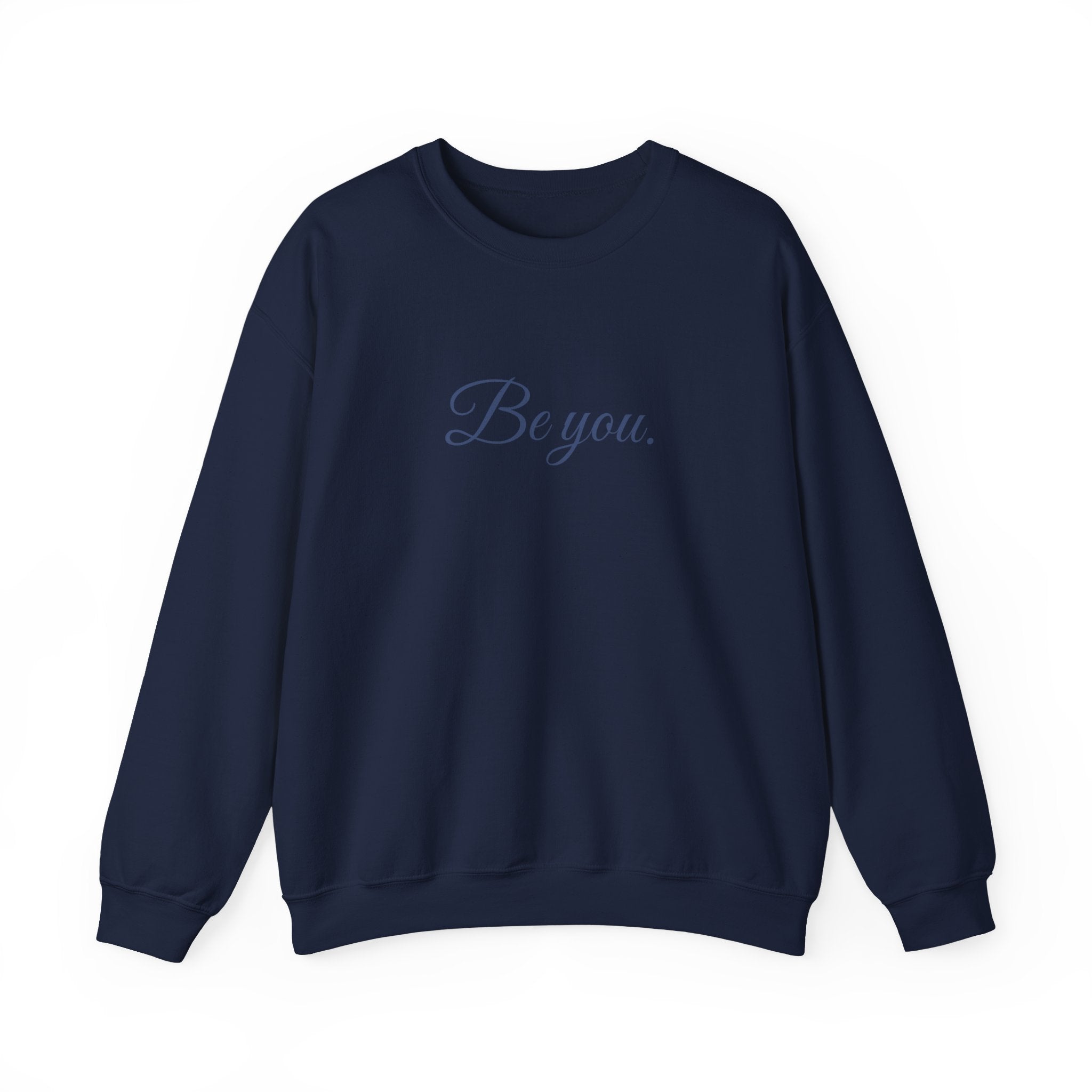 Two Tone Cursive Crewneck