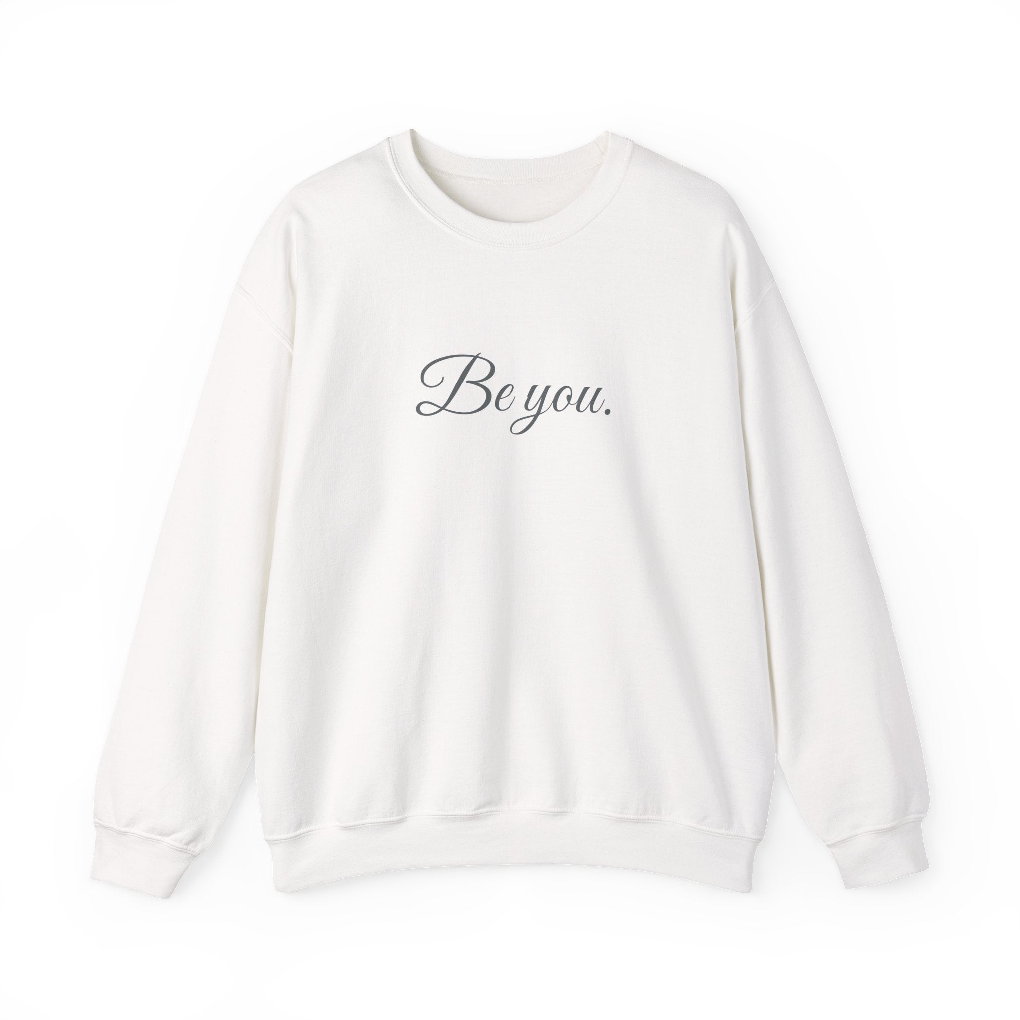 Two Tone Cursive Crewneck