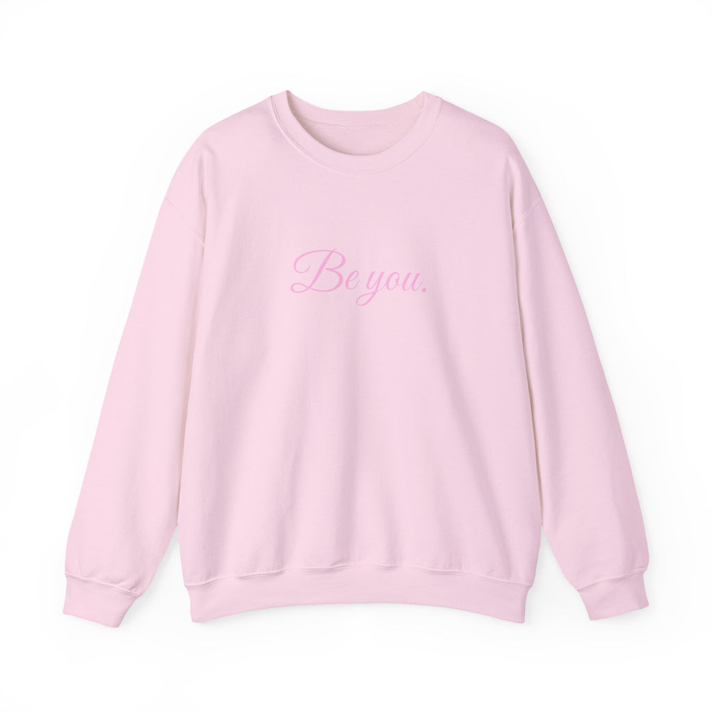 Two Tone Cursive Crewneck