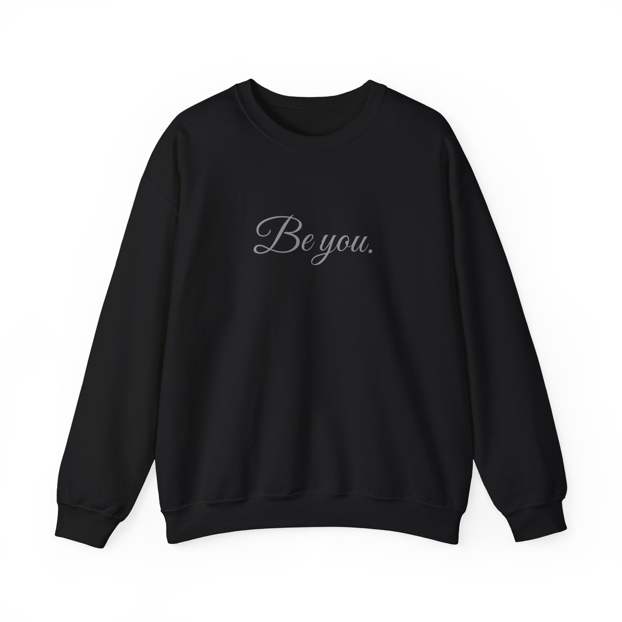 Two Tone Cursive Crewneck